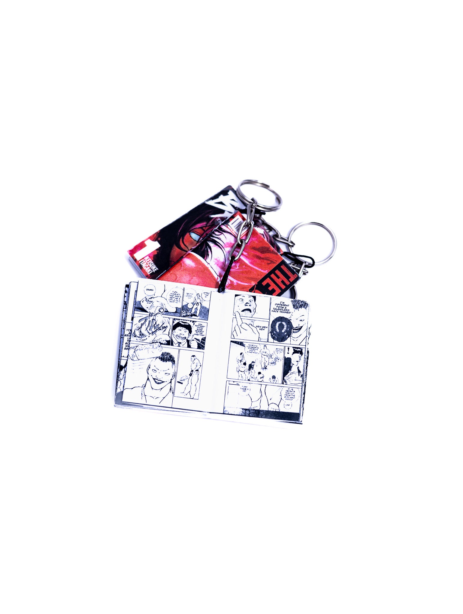 Baki the Grapler Vol.1 Manga Keychain